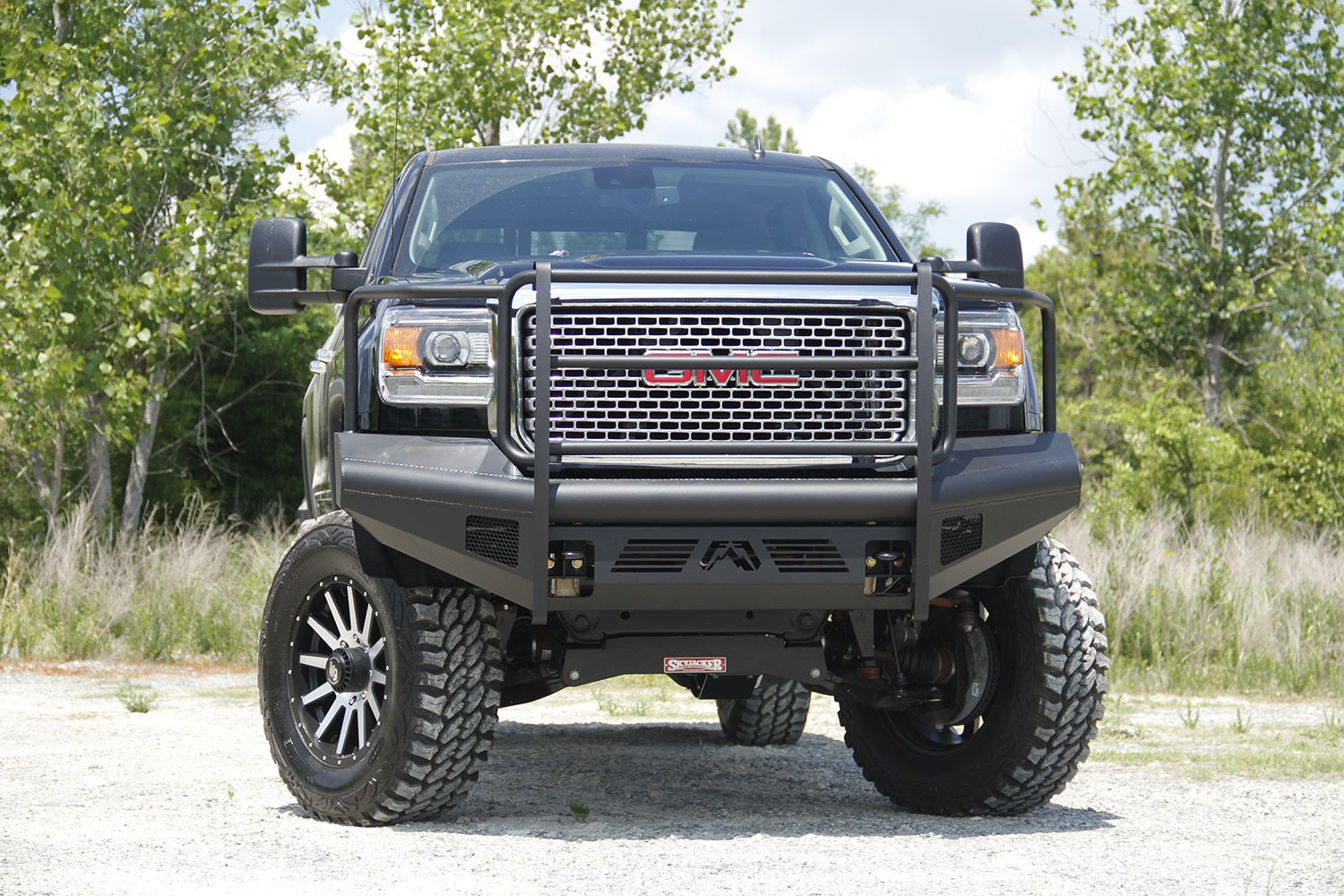 Fab Fours GM14-Q3160-1 Elite Front Ranch Bumper Fab Fours GM14-Q3160-1
