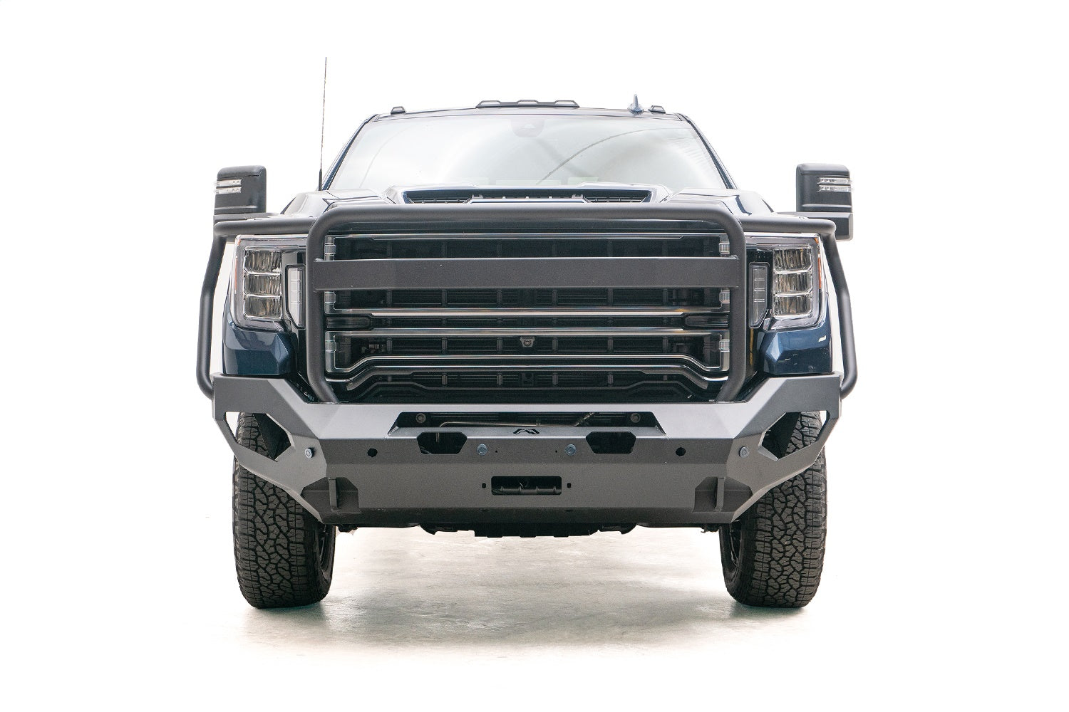 Fab Fours GM20-X5050-1 Matrix Front Bumper; w/Full Guard; Fab Fours GM20-X5050-1