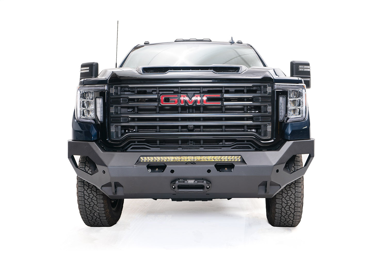 Fab Fours GM20-X5051-B Matrix Front Bumper; w/No Guard Bare; Fab Fours GM20-X5051-B