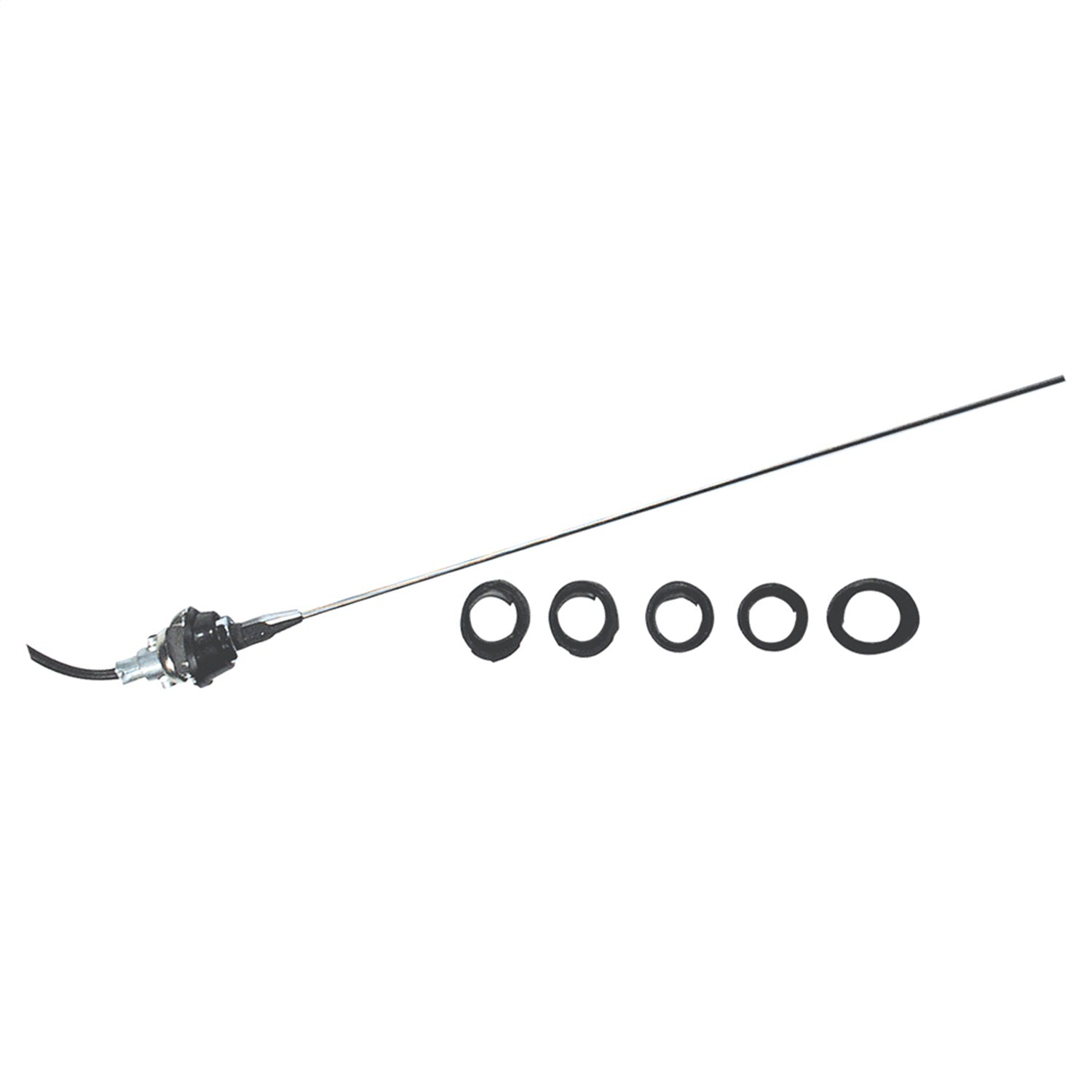 Scosche GM202 Custom Fit Antenna; Fender Mount Antenna; 30 in. Steel Mast; 4 Adapter Bases; Scosche GM202