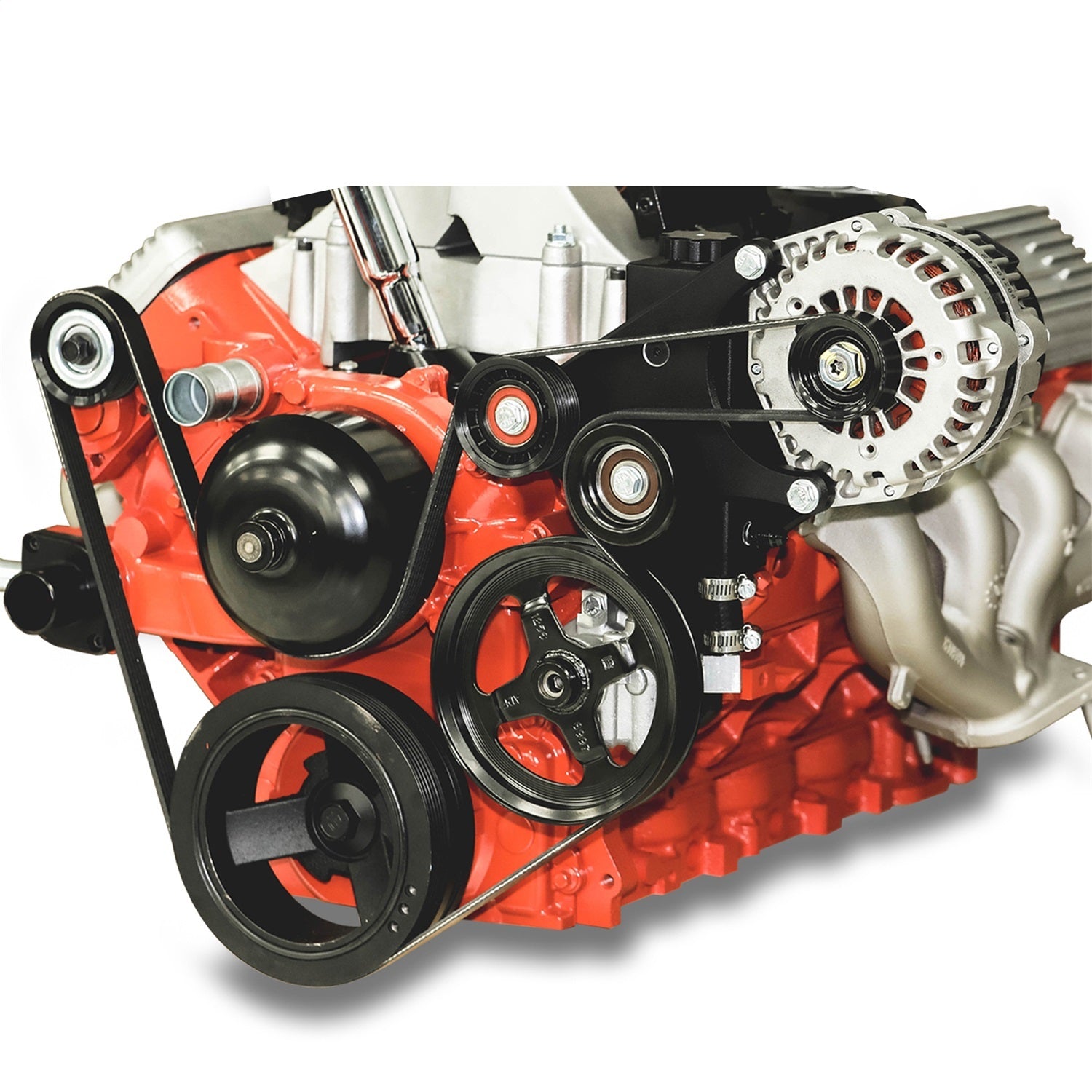 Lokar GMLS5010B Serpentine Pulley Kit Lokar GMLS5010B