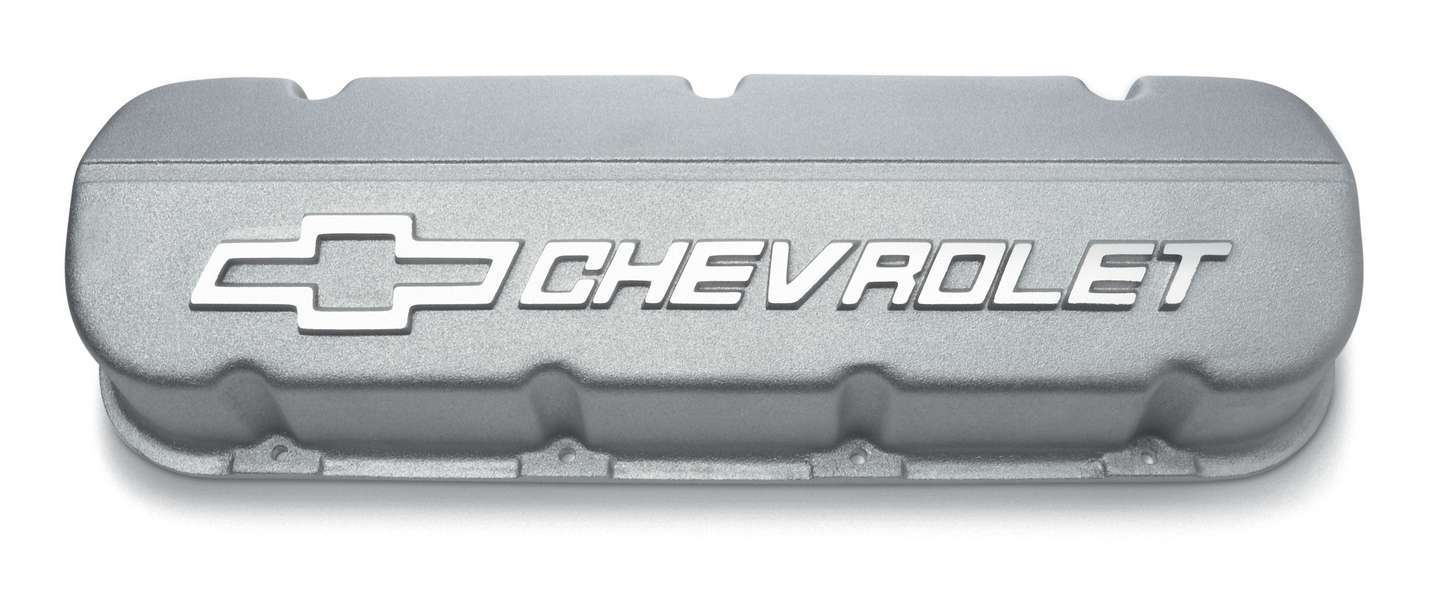 Chevrolet Performance Parts 12371244 Aluminum Valve Covers - BBC- Tall Chevrolet Performance Parts 12371244