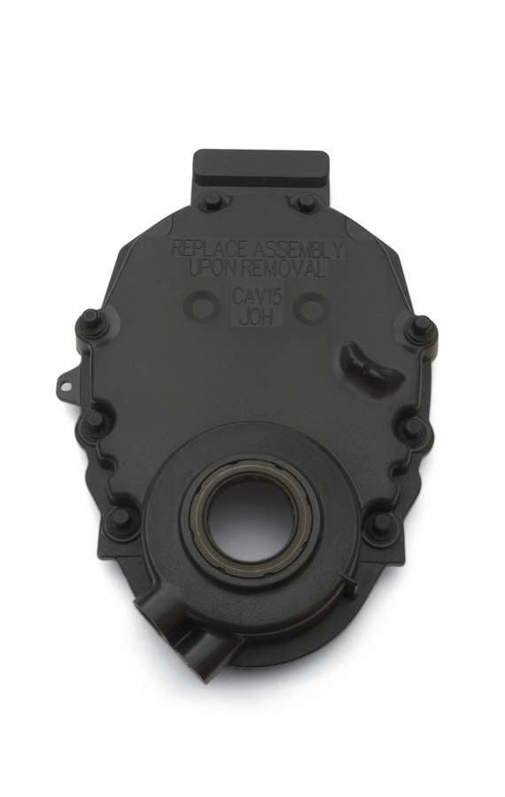 Chevrolet Performance Parts 12562818 SBC Front Timing Cover - Black Plastic Chevrolet Performance Parts 12562818