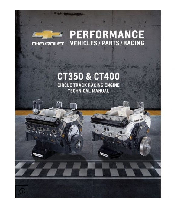 Chevrolet Performance Parts 19434342 Circle Track Tech Manual CT350 / CT400 Chevrolet Performance Parts 19434342