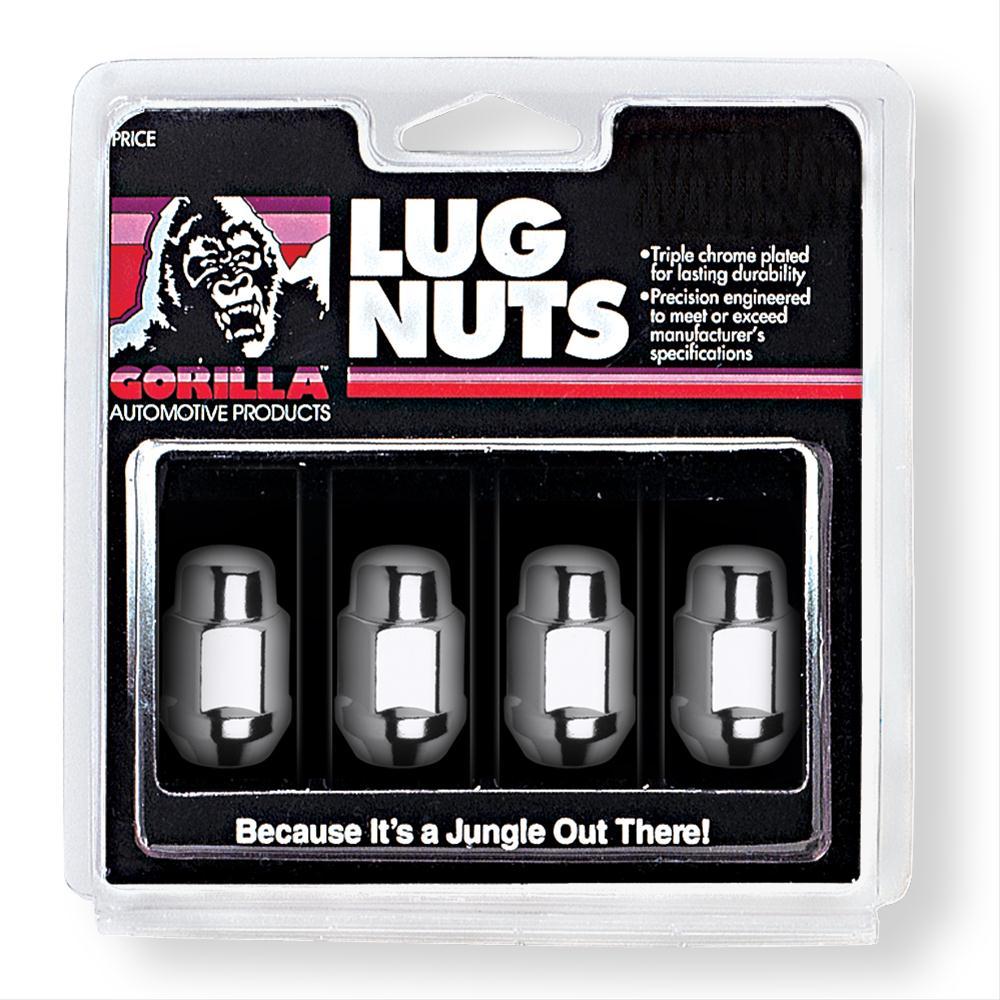 Gorilla Automotive Products 41177B 4 Lugnuts Acorn Bulge 7/16 Gorilla Automotive Products 41177B
