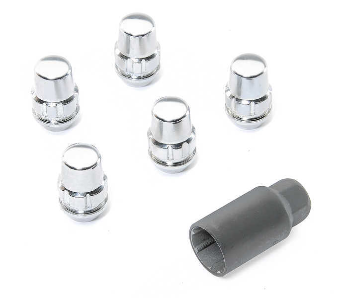 Gorilla Automotive Products 71481NB5 5 Wheel Locks Jeep JK 3/4 Hex Gorilla Automotive Products 71481NB5