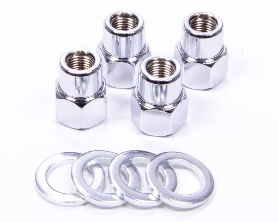 Gorilla Automotive Products 73077SMB 4 Lugnuts Short Mag Open 7/16 Gorilla Automotive Products 73077SMB