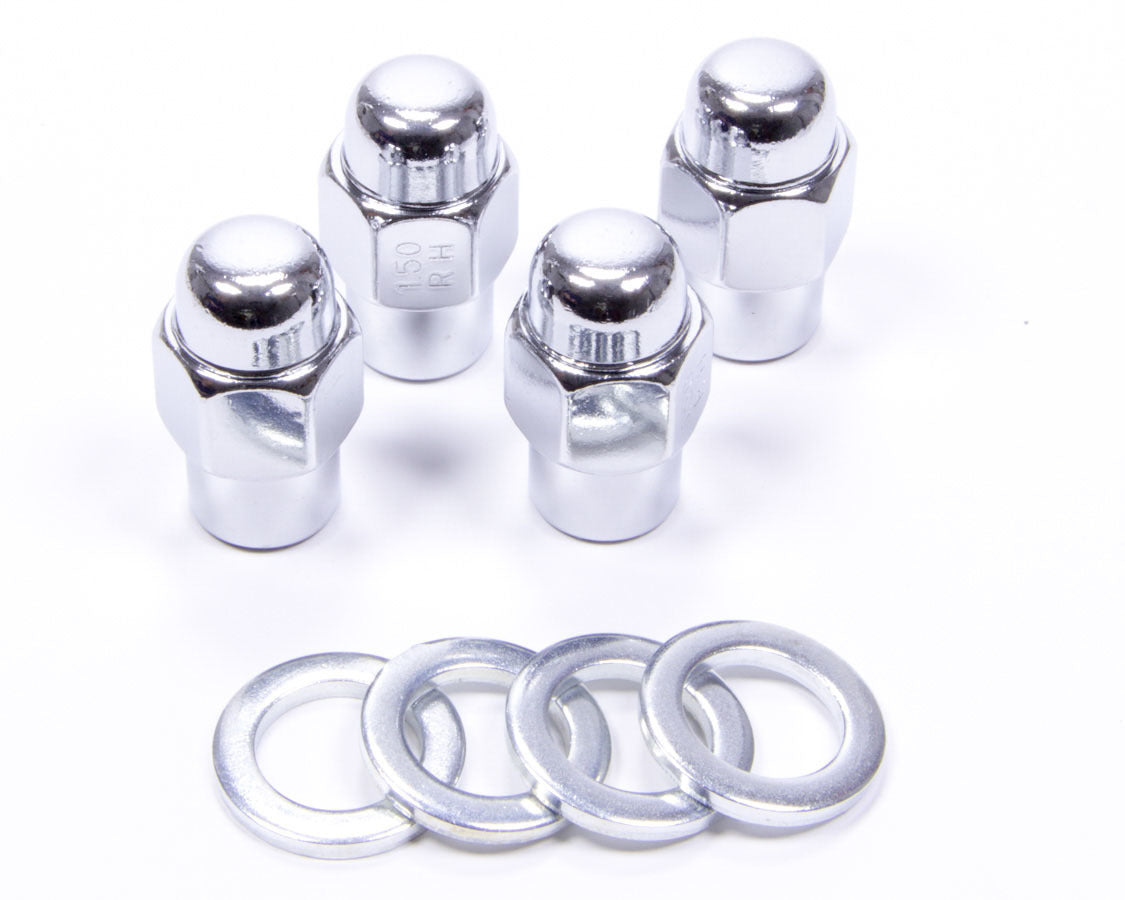 Gorilla Automotive Products 73187SMB 4 Lugnuts Short Mag 1/2 Gorilla Automotive Products 73187SMB