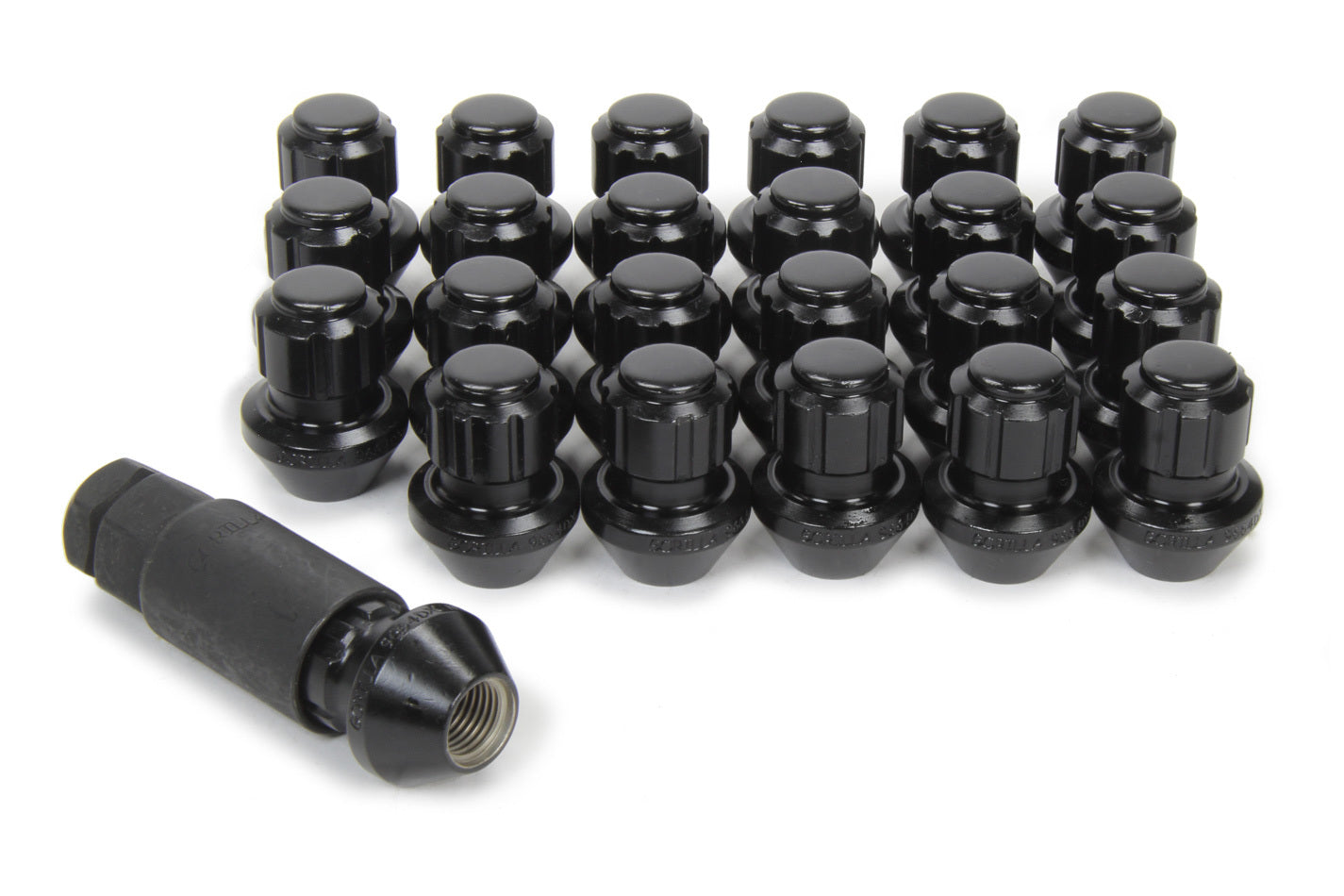 Gorilla Automotive Products 96644BDX Lug Nut and Lock System 14mm x 1.50 Black Gorilla Automotive Products 96644BDX