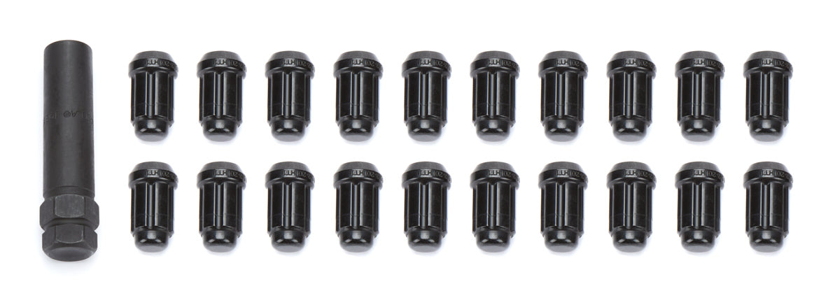 Gorilla Automotive Products K5CS-00012BGR 1/2in 5 Lug Kit Black Gorilla Automotive Products K5CS-00012BGR