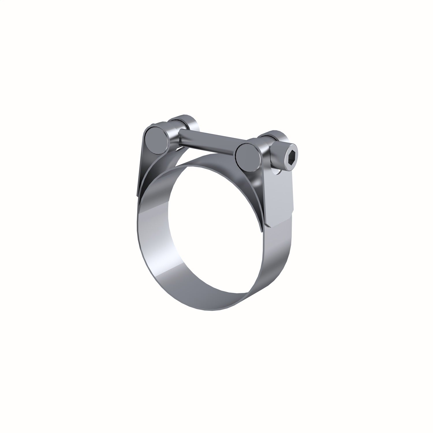 MBRP Exhaust GP20200 Garage Parts Barrel Band Clamp; 2 in. Diameter; Stainless Steel; MBRP Exhaust GP20200