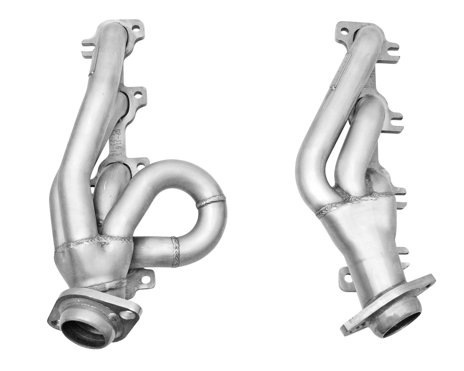 Gibson Performance Exhaust GP316S Performance Header; Stainless Gibson Performance Exhaust GP316S