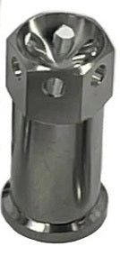 Gorsuch Performance Solutions HG-13048 Nut Quickchange 3/8 x 16 Titanum Single Gorsuch Performance Solutions HG-13048