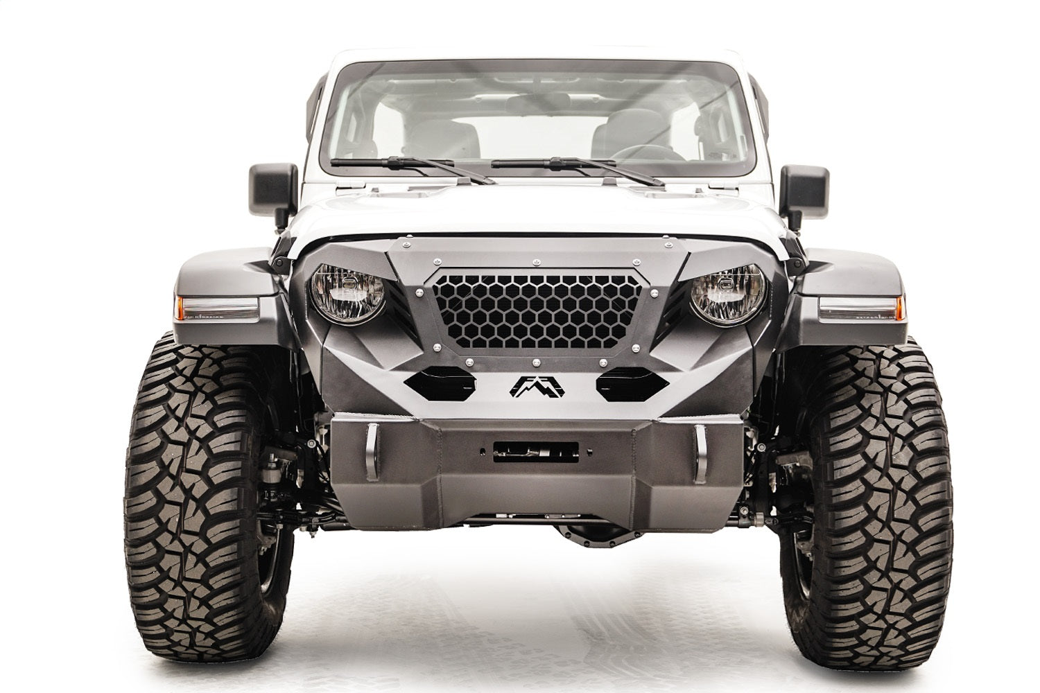Fab Fours GR4650-B Grumper Front Bumper Fab Fours GR4650-B