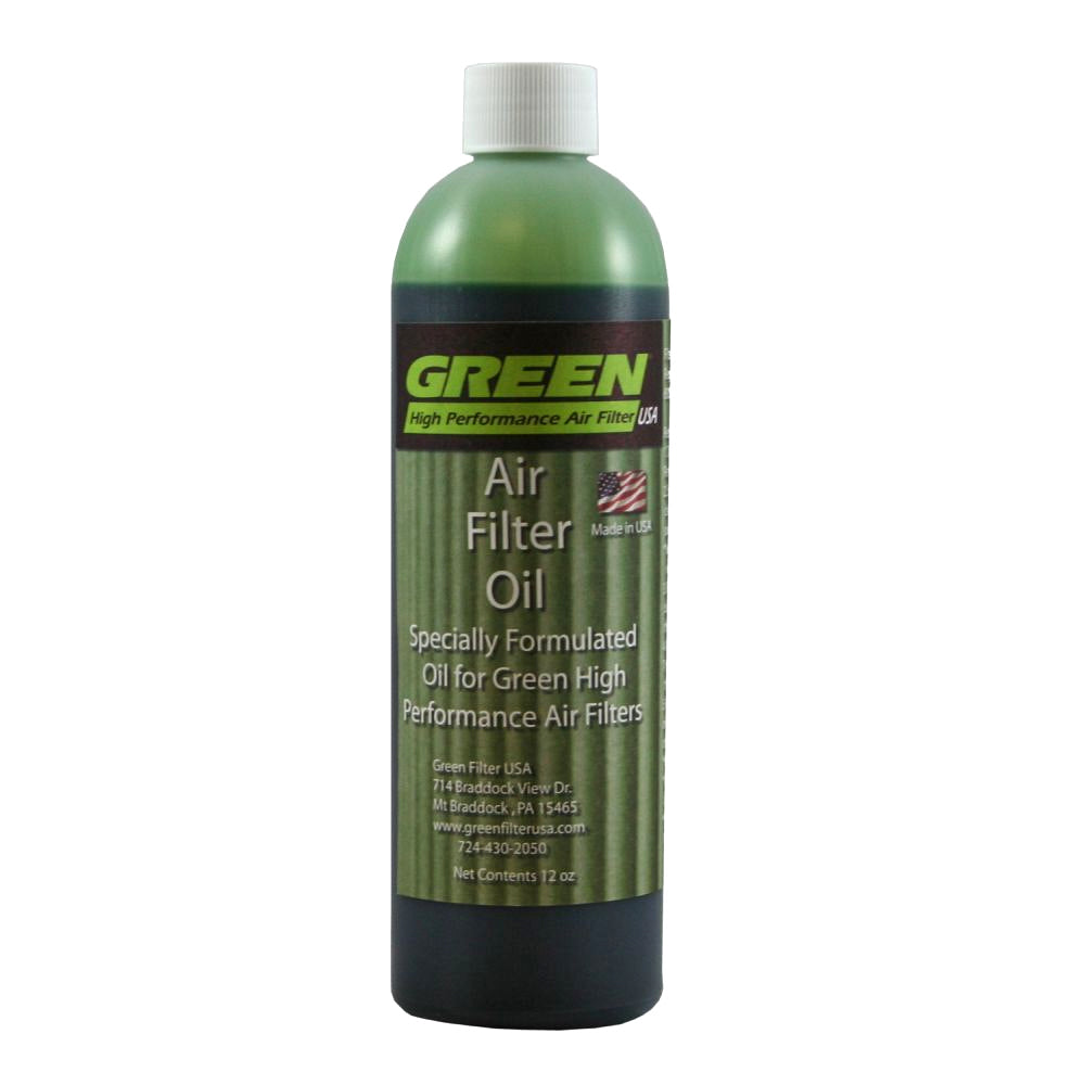 Green Filter USA 2001 Air Filter Oil Synthetic 12oz Green Filter USA 2001