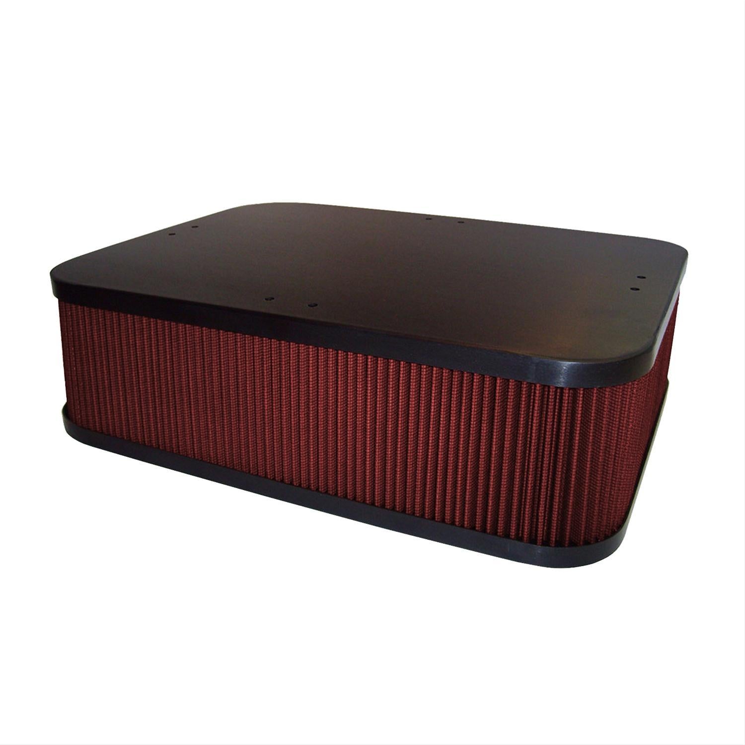 Green Filter USA 4069 Sprint Car Air Box Filter Red Filter 5in Green Filter USA 4069