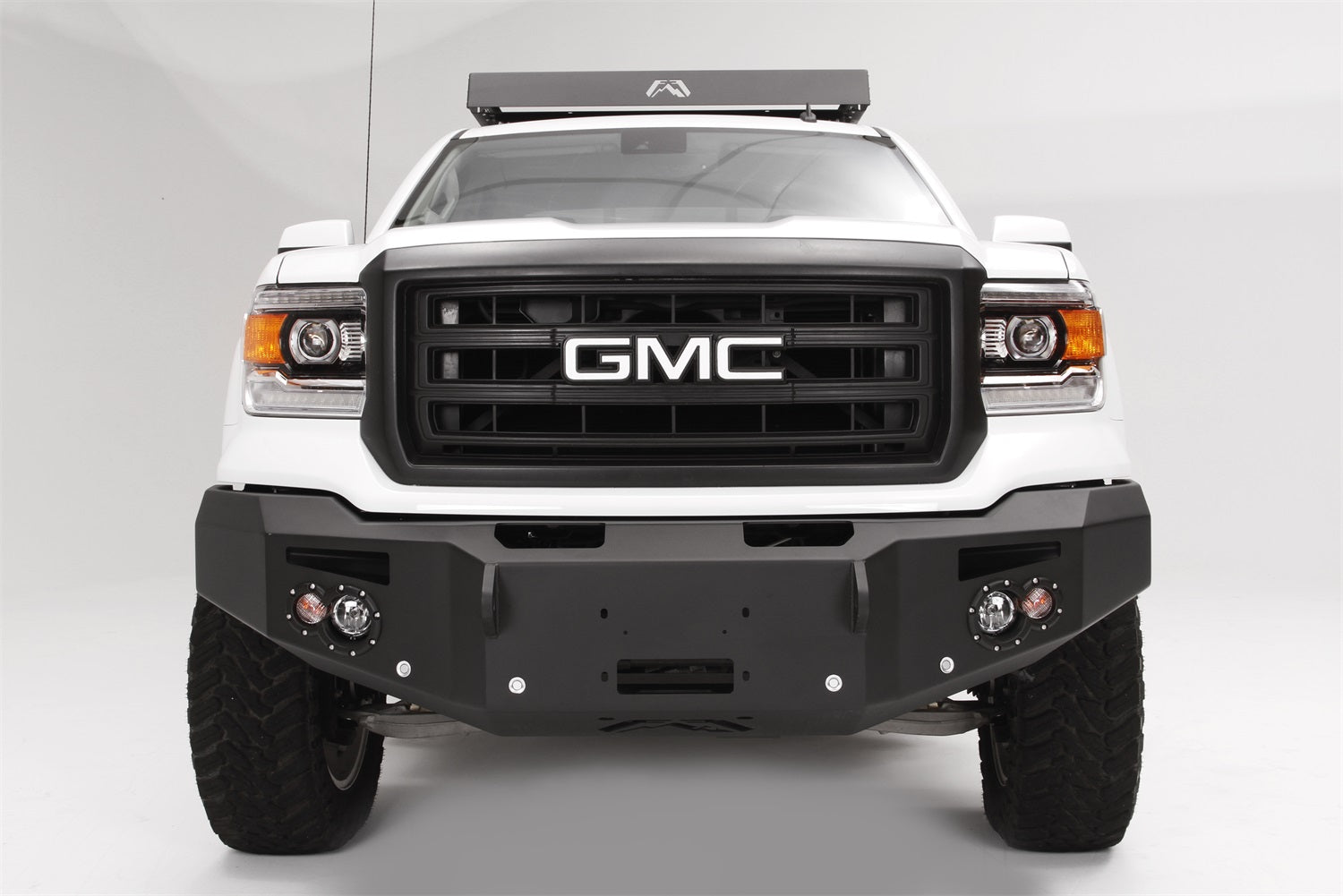 Fab Fours GS14-F3151-B Premium Heavy Duty Winch Front Bumper Fab Fours GS14-F3151-B