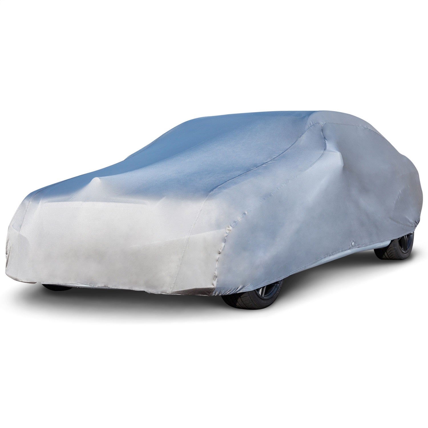 Budge GSC-1 Indoor Stretch Car Cover; Fits Up To 157 in.; Incl. Storage Bag; Gray; Budge GSC-1