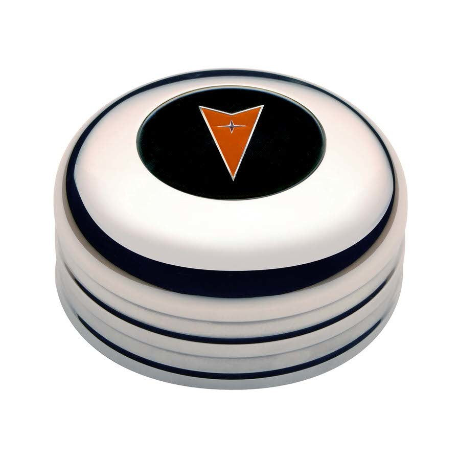 GT Performance 11-1032 GT3 Standard Pontiac Col or Horn Button Polished GT Performance 11-1032