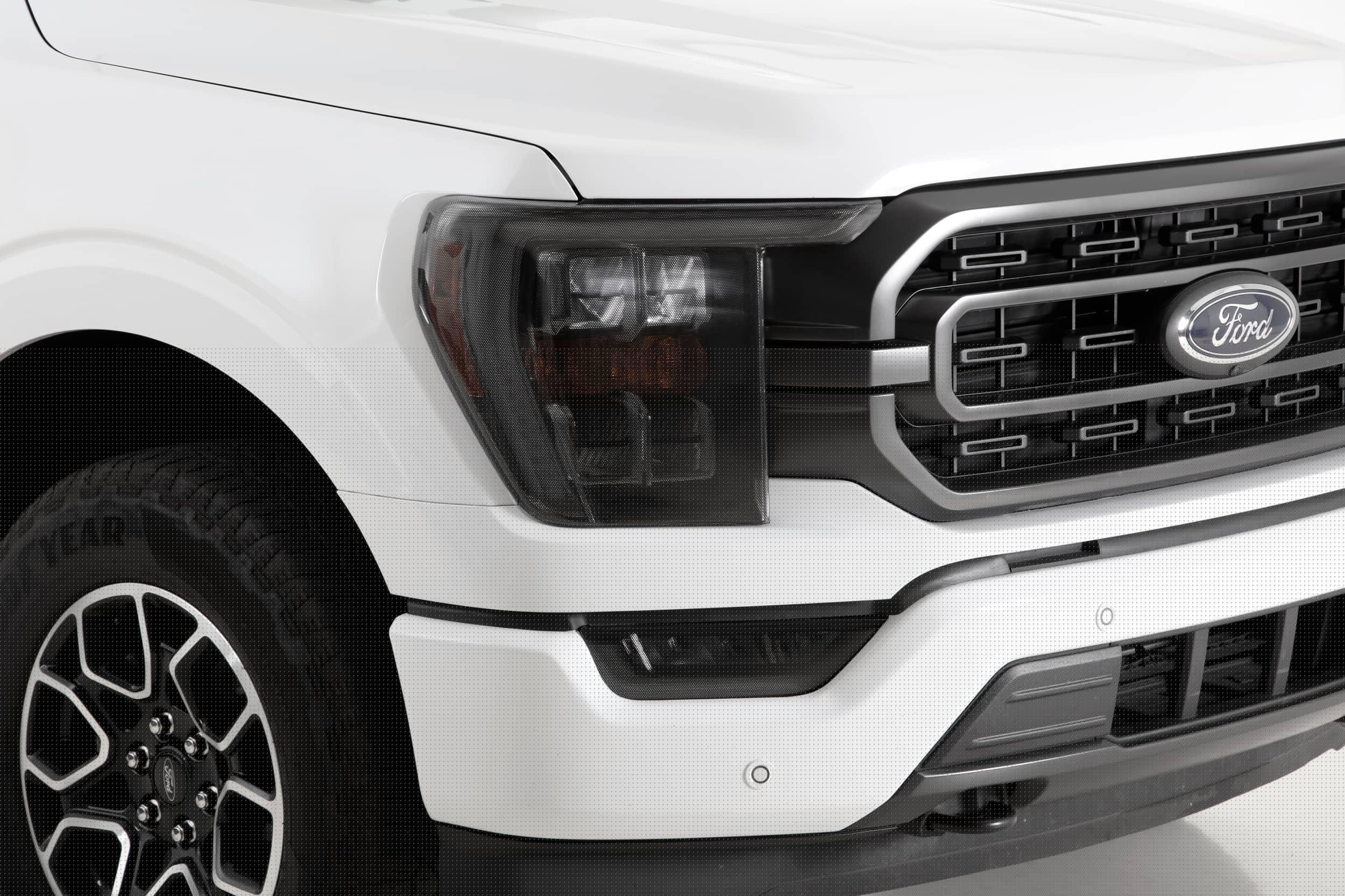 GT Styling GT0188X CARBON FIBER HEADLIGHT COVERS 21-25 F150 GT Styling GT0188X