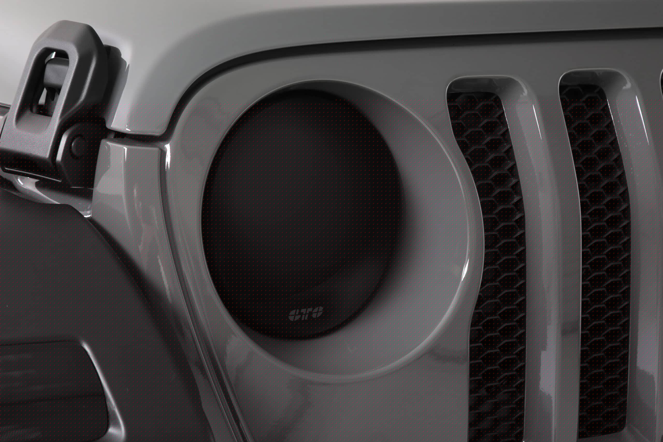 GT Styling GT0644S SMOKE HEADLIGHT COVERS 18-25 WRANGLER/ 20-25 GLADIATOR GT Styling GT0644S