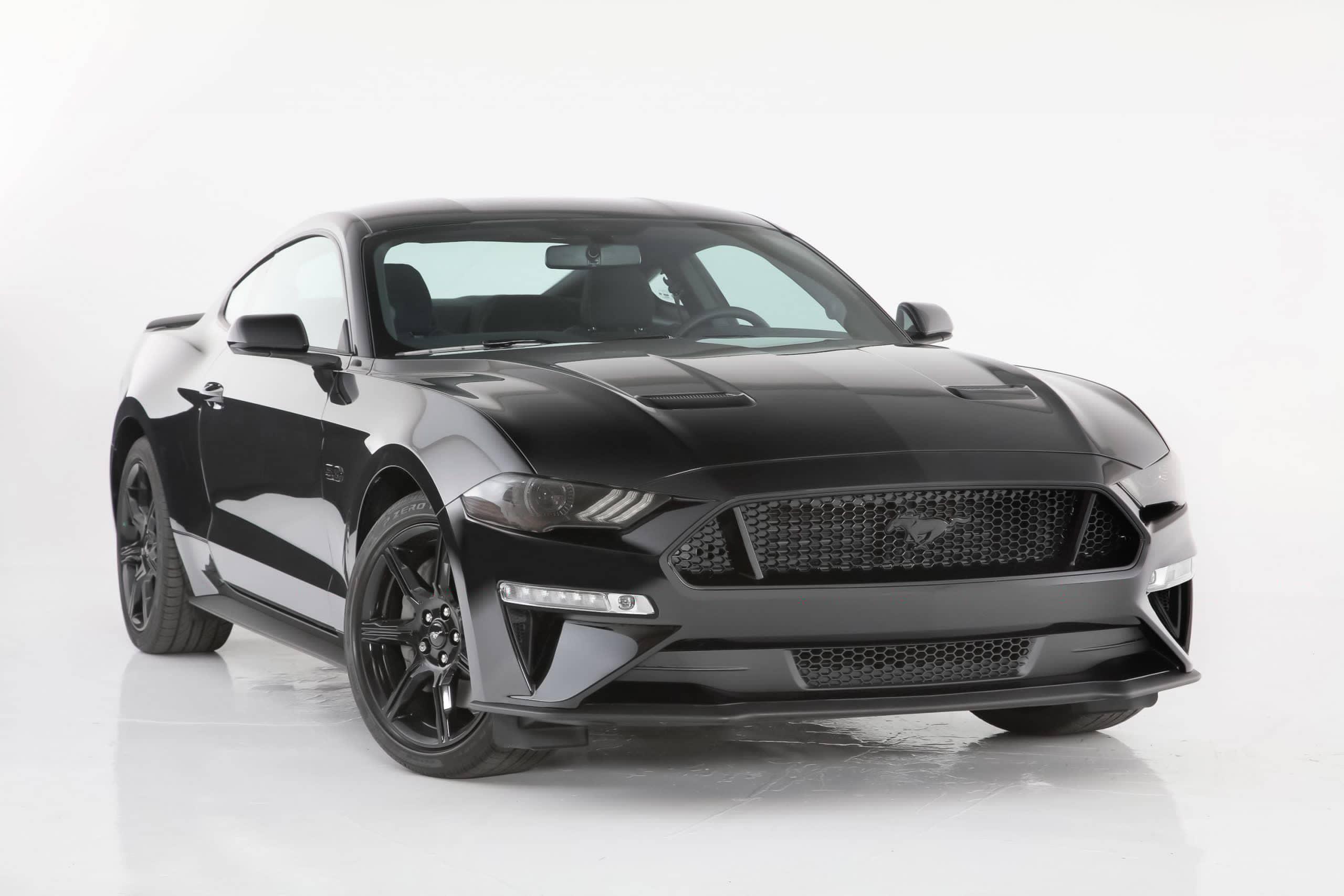 GT Styling GT0995X CARBON FIBER HEADLIGHT COVERS 18-25 MUSTANG GT Styling GT0995X