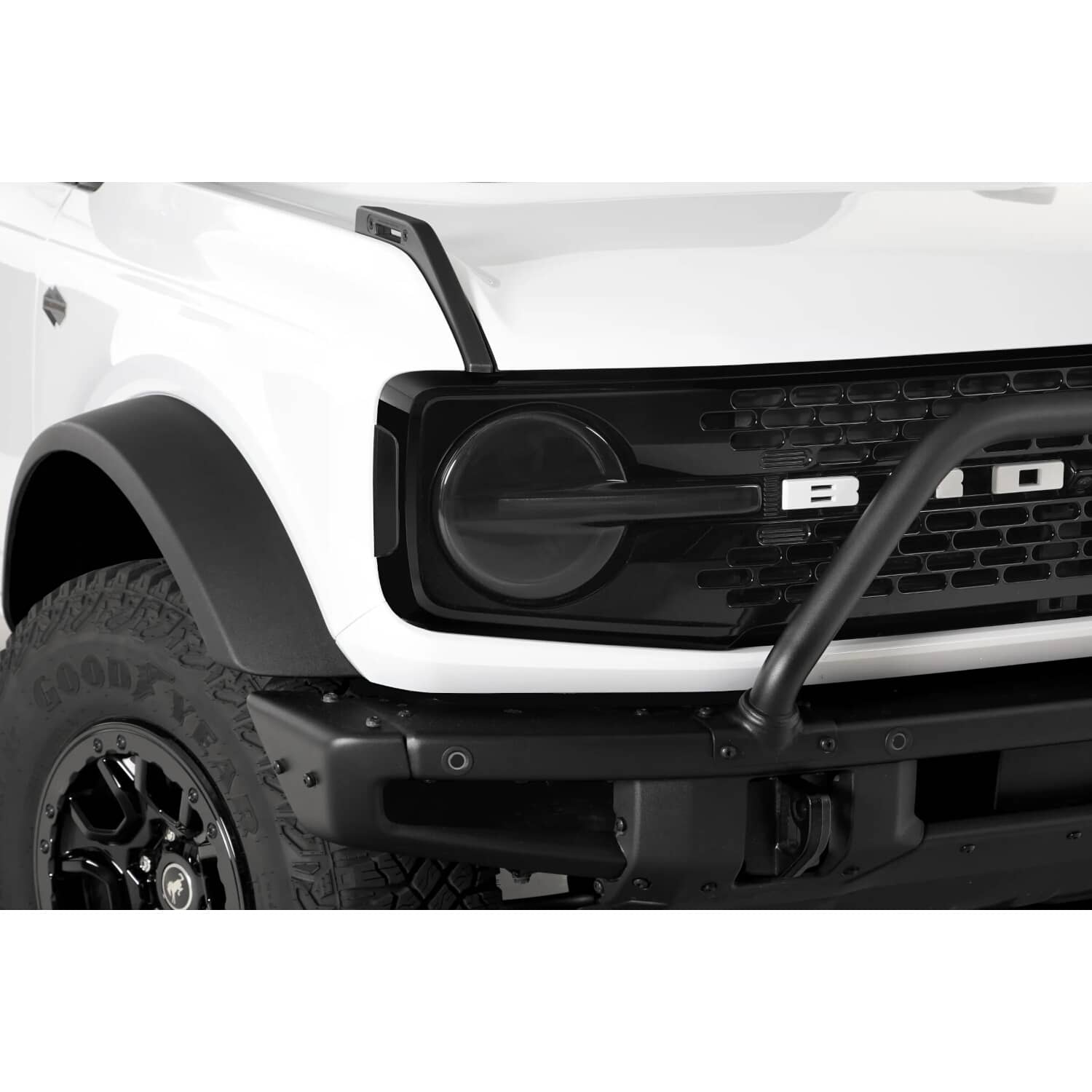 GT Styling GT2160S SMOKE HEADLIGHT COVERS 21-25 BRONCO GT Styling GT2160S