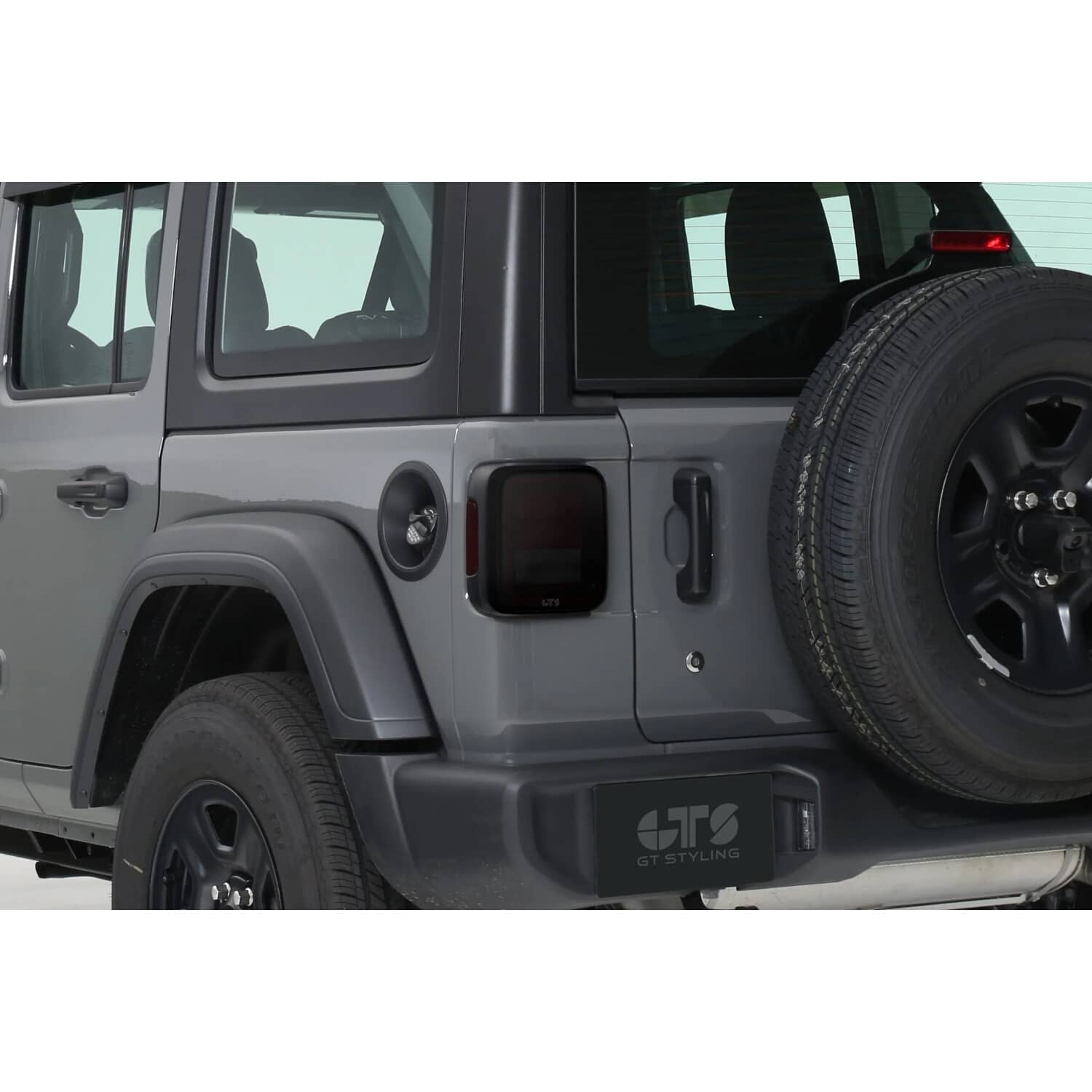 GT Styling GT4644S SMOKE TAIL LIGHT COVERS 18-25 WRANGLER JL GT Styling GT4644S