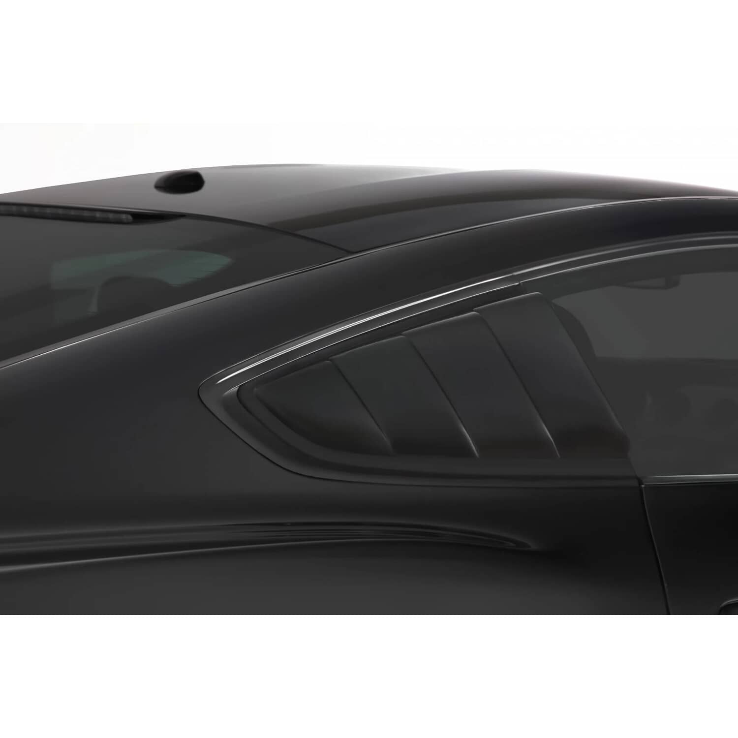 GT Styling GT4813S SMOKE SIDE WINDOW LOUVERS 15-23 MUSTANG GT Styling GT4813S