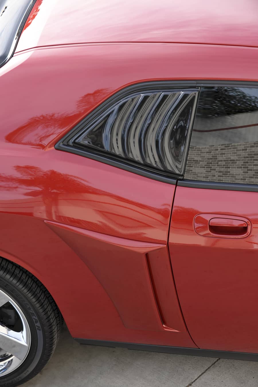 GT Styling GT4816S WINDOW LOUVERS 08-23 CHALLENGER GT Styling GT4816S
