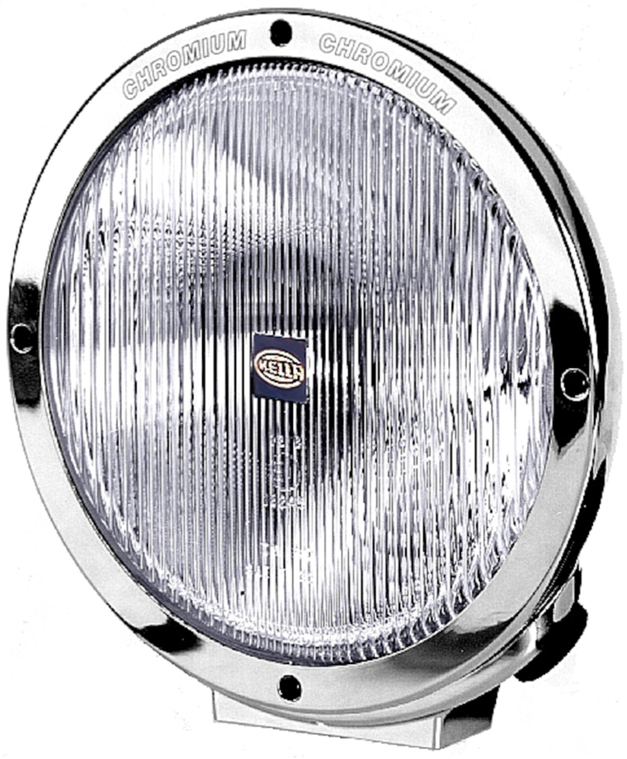 Hella H12560041 Rallye 4000 Single Chrome Euro Beam with Position Lamp Hella H12560041