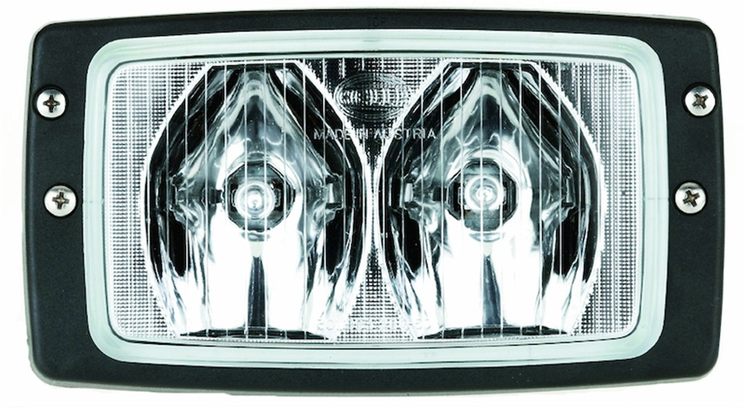 Hella H15213017 Module 6213 Halogen Double Beam Flush Mount Work Lamp (LR) Hella H15213017
