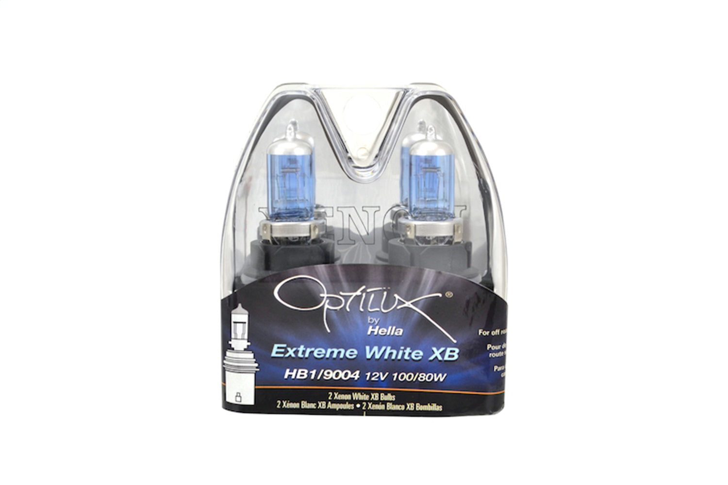 Hella H71070327 HELLA HB1 Design Series Halogen Light Bulb; Twin Pack Hella H71070327
