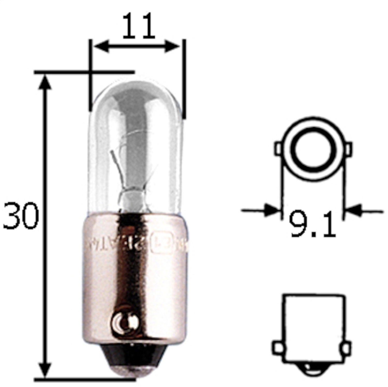 Hella H83010041 Multi Purpose Light Bulb Hella H83010041