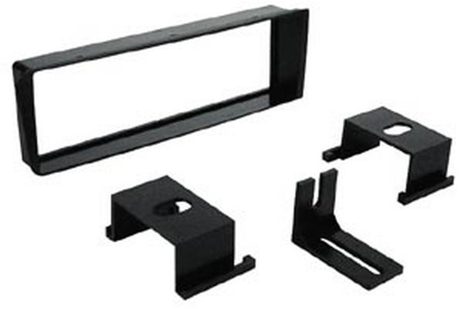 Scosche HA1570B Custom Fit DIN Dash Kit; Accommodates Single DIN Mount; Includes Mounting Panel; Scosche HA1570B