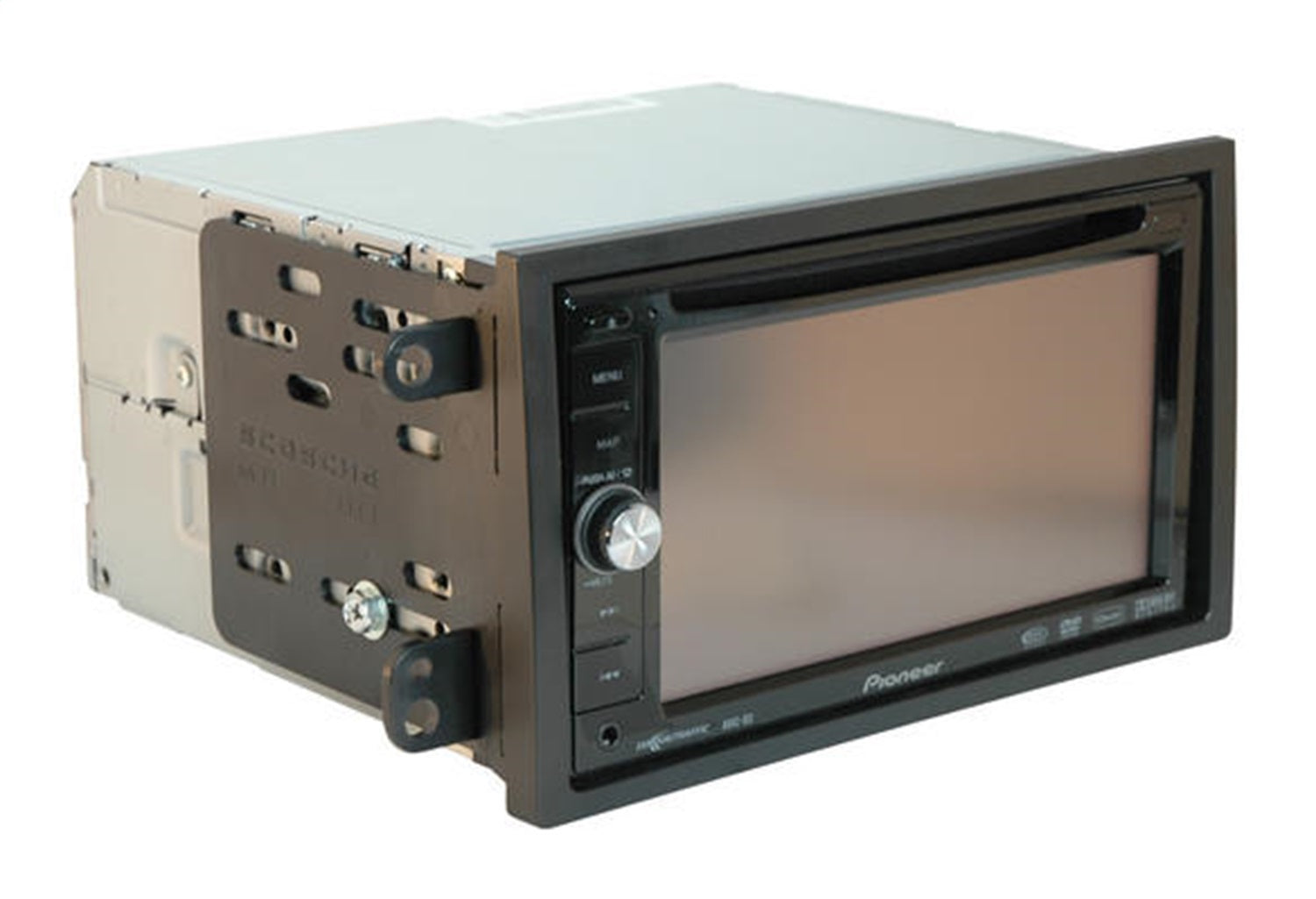 Scosche HA1701B Custom Fit ISO Double DIN Or Single DIN w/Pocket Dash Kit Scosche HA1701B