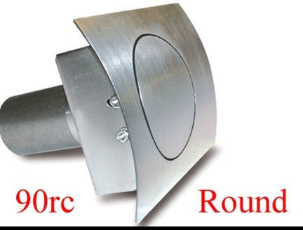 Hagan Street Rod 90RC Round Fuel Door  Curved Surfaces Hagan Street Rod 90RC