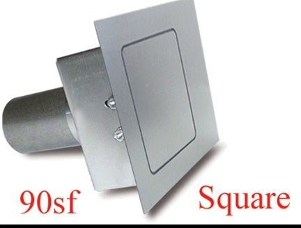 Hagan Street Rod 90SF Square Fuel Door  Flat Surfaces Hagan Street Rod 90SF