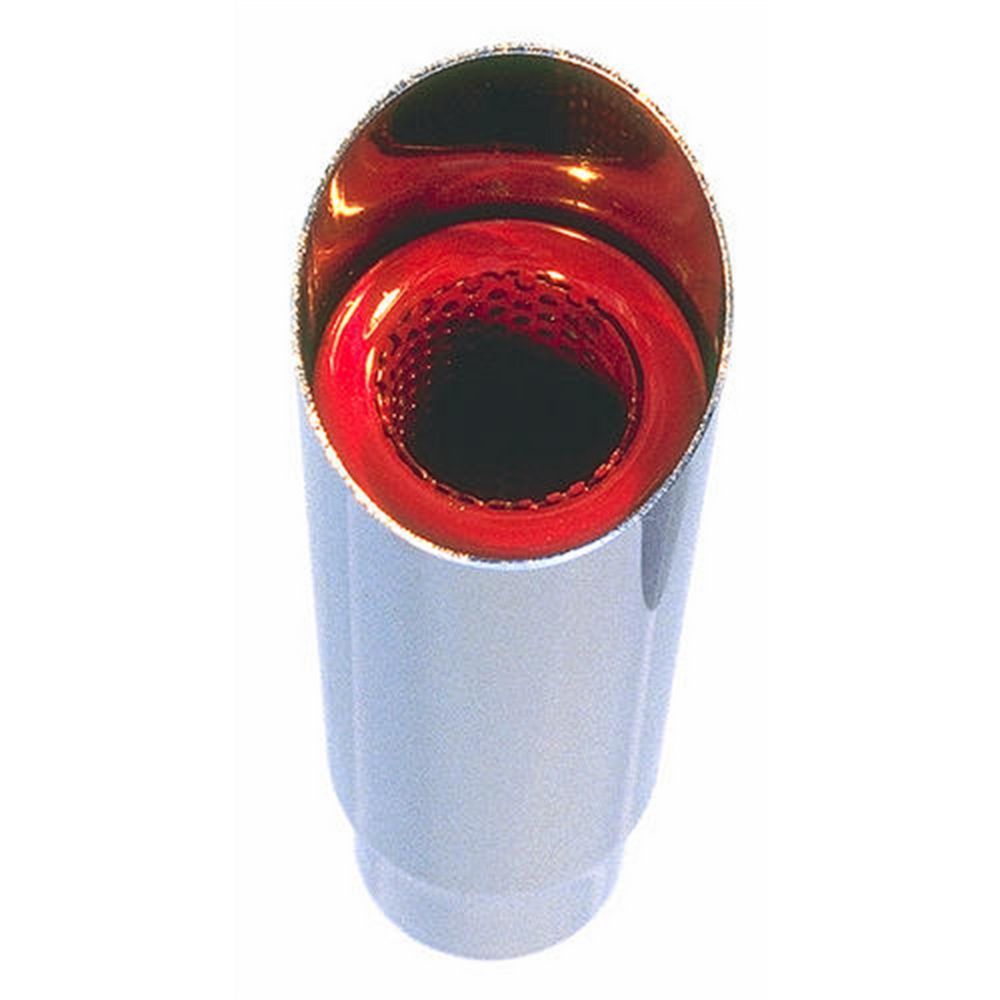 Hedman Hedders 17121 Exhaust Tip W/Resinator 2 1/4in Inlet Hedman Hedders 17121