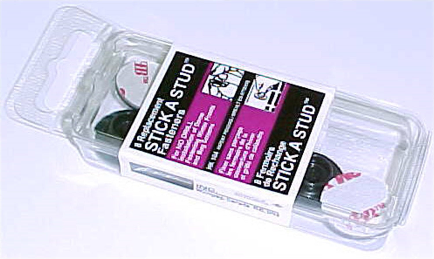 FIA HK104 Stick A Stud Hardware Kit; Black; 8 Pc.; For Use w/WF920 And GS900 Series; FIA HK104