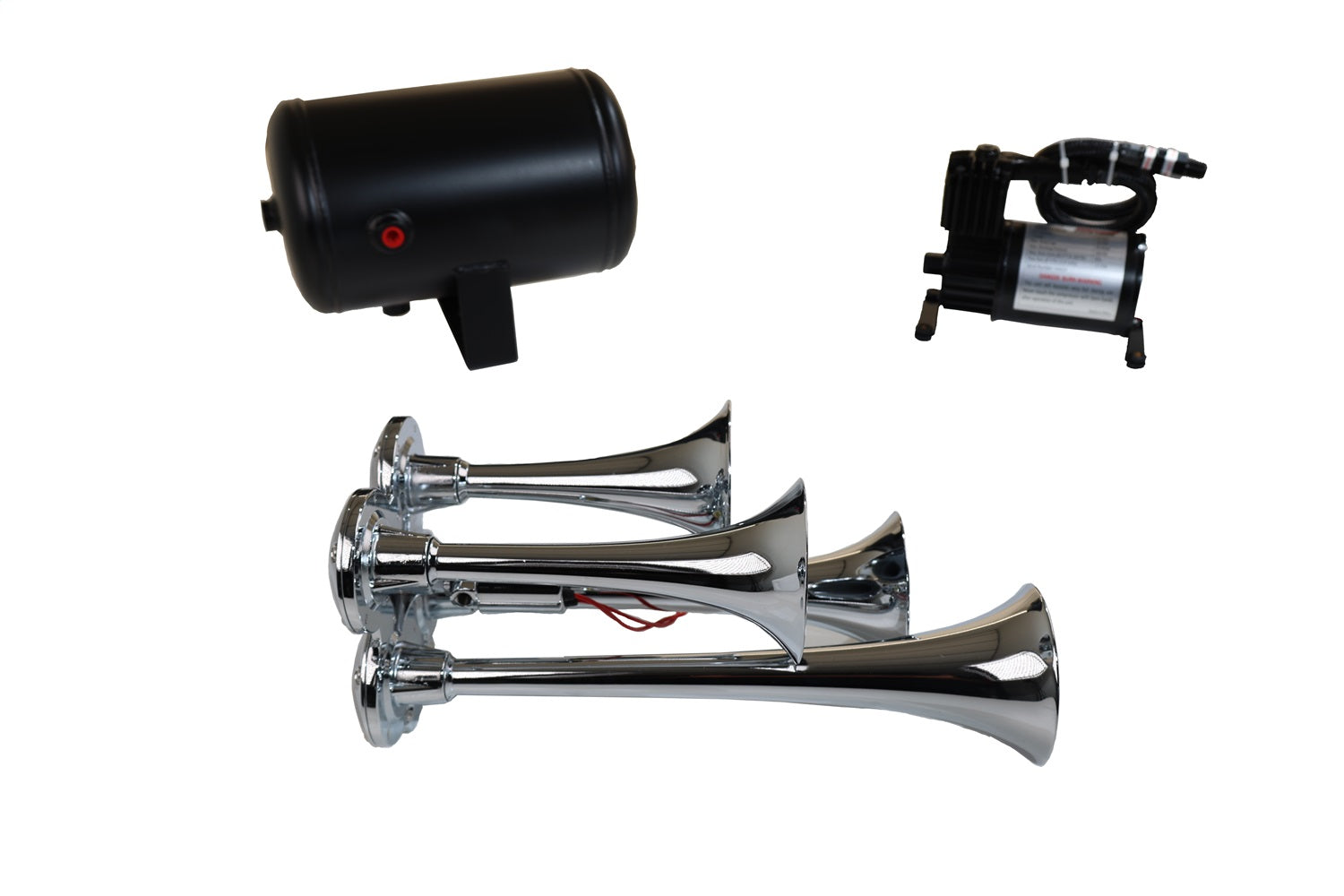 Kleinn Automotive Air Horns HK4 Pro Blaster™ Quad Air Horn Kit Kleinn Automotive Air Horns HK4