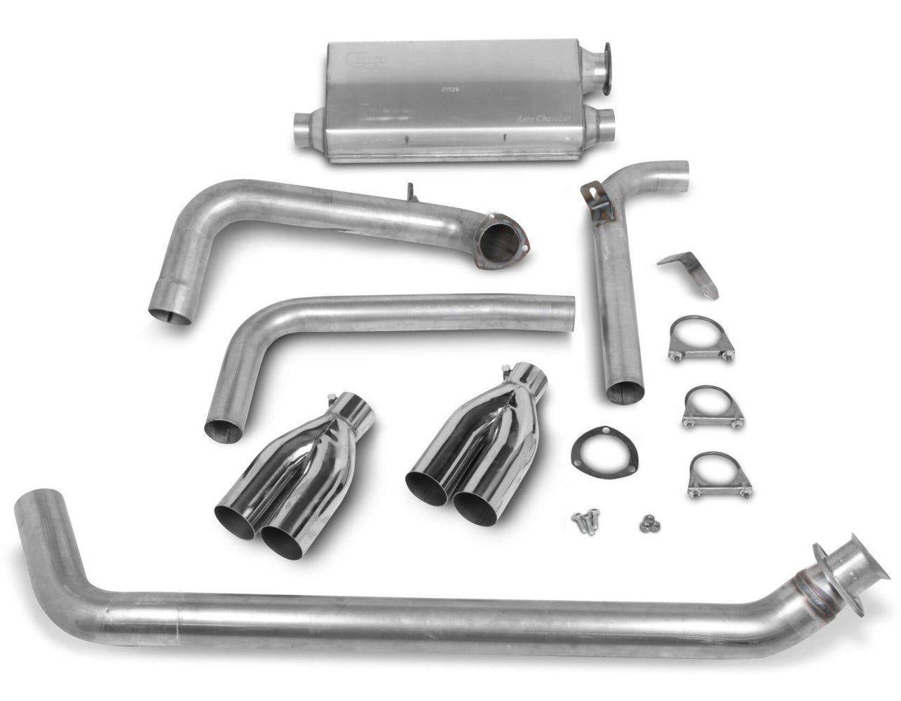 Hooker 16820HKR Cat-Back Exhaust Kit - 83-92 Camaro/Firebird Hooker 16820HKR