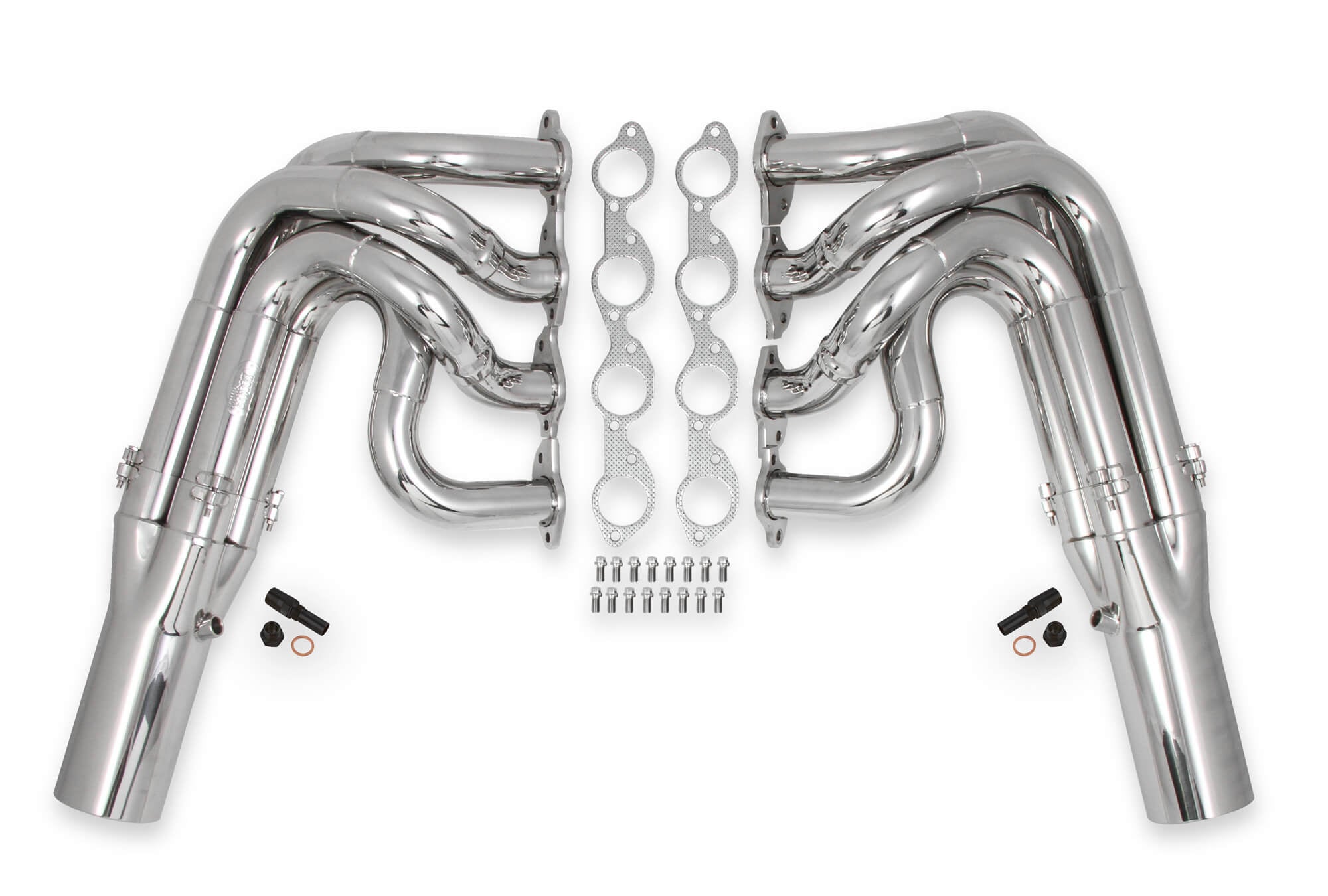 Hooker 2501-2HKR BBC Dragster Headers 3- Step - 304 SS Polished Hooker 2501-2HKR