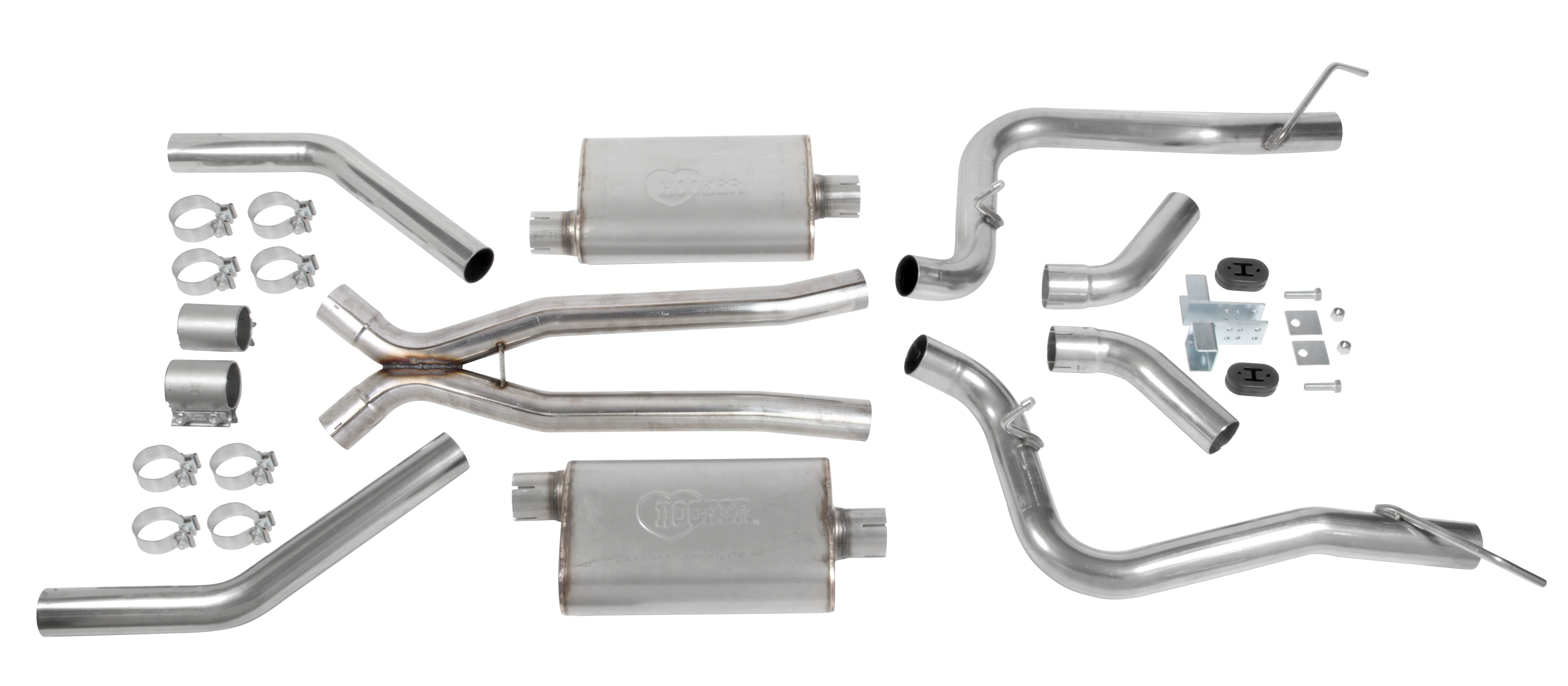 Hooker 70501419-RHKR Header Back Exhaust Kit 67-69 GM F-Body 409 SS Hooker 70501419-RHKR