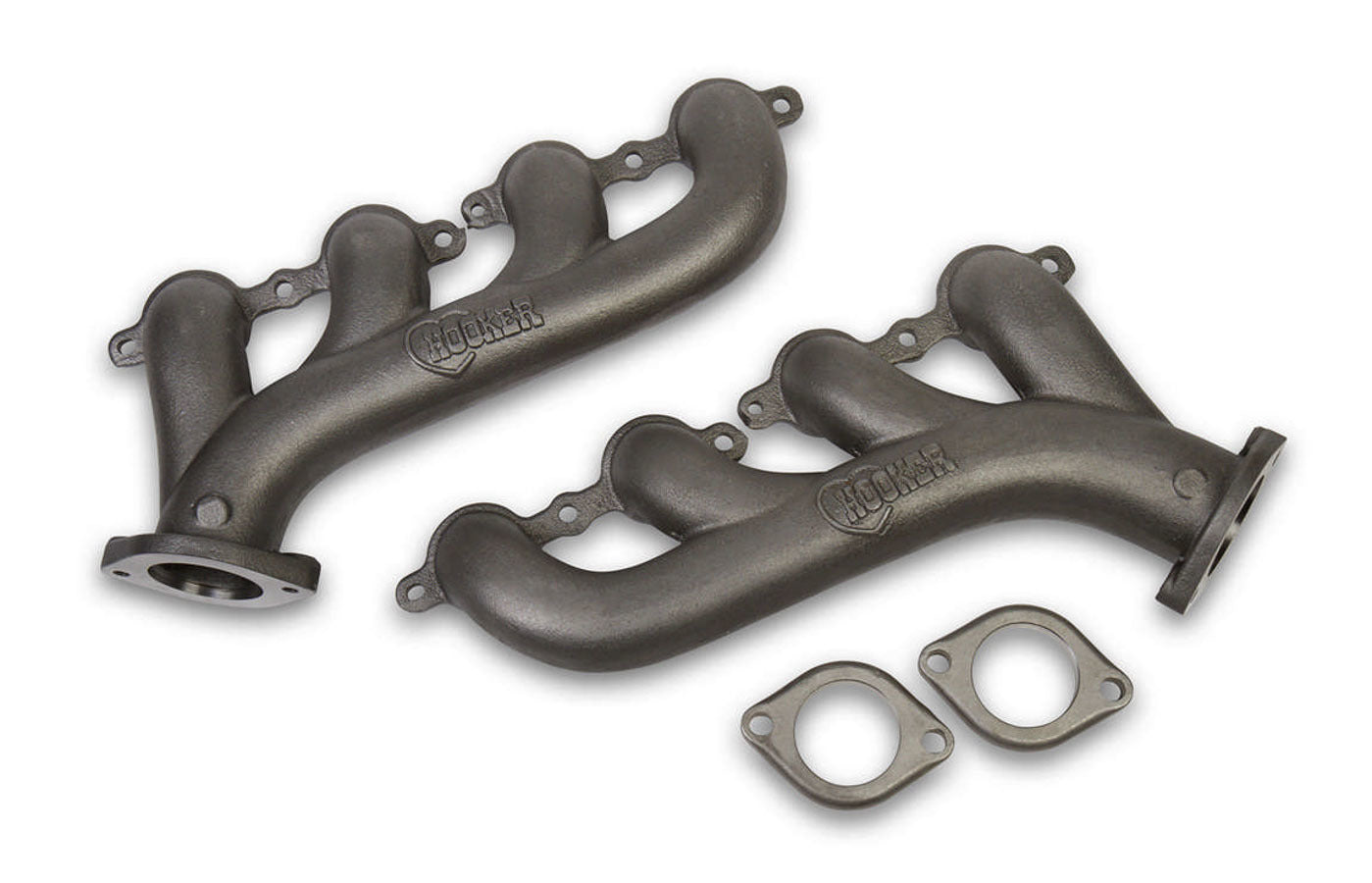 Hooker 8501HKR GM LS Cast Iron Exhaust Manifolds Raw Finish Hooker 8501HKR