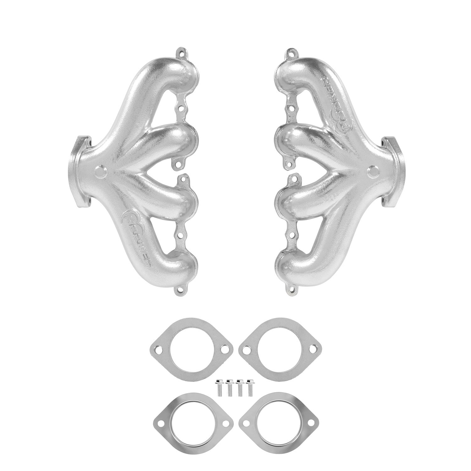 Hooker 8504-1HKR Exhaust Manifold Set GM LS - Center Dump Hooker 8504-1HKR