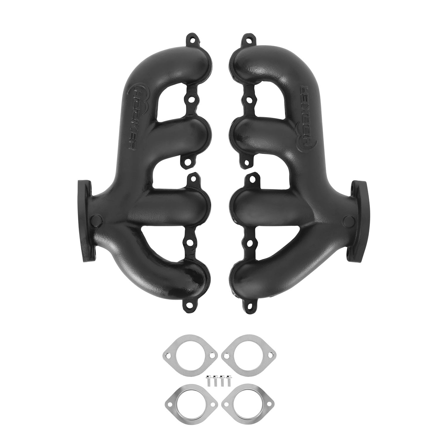 Hooker 8505-3HKR Exhaust Manifold Set GM LS Rear Dump Hooker 8505-3HKR