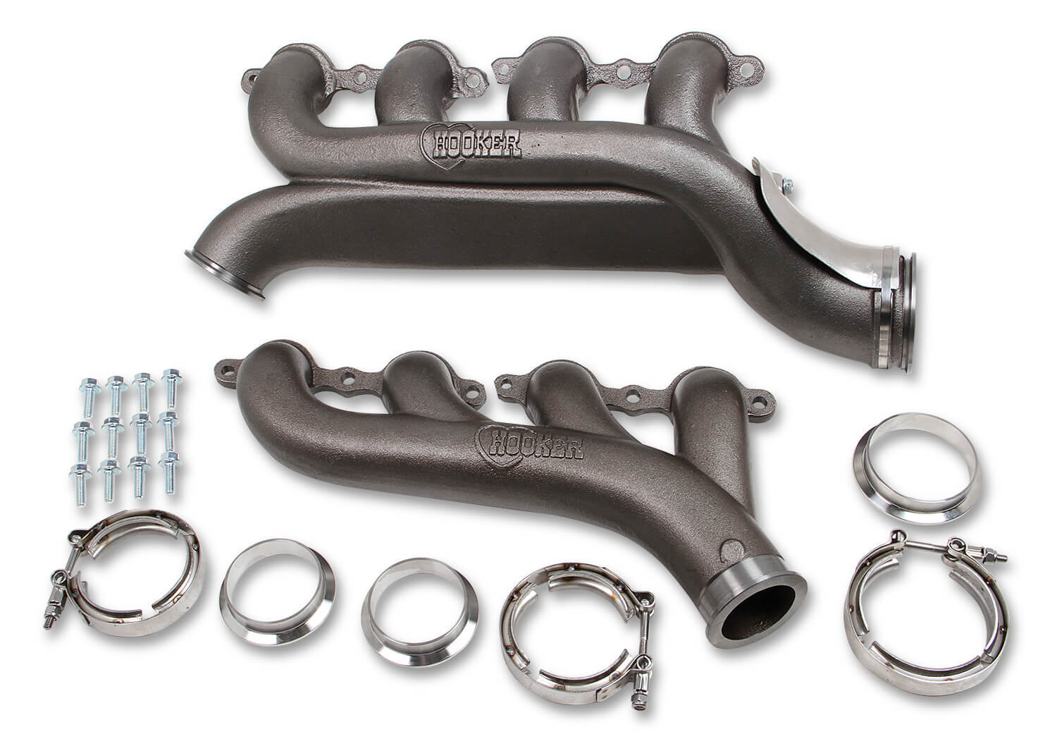 Hooker 8510HKR Exhaust Manifolds Set LS Turbo Hooker 8510HKR