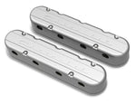 Holley 241-175 2-Piece Valve Cover Set GM LS w/Chevrolet Logo Holley 241-175