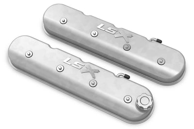 Holley 241-405 LS Series Valve Covers w/LSX Logo Holley 241-405